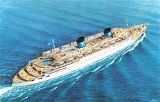 Dampfer Oceanliner Queen Frederica American Line