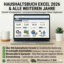 Haushaltsbuch excel software - excel,