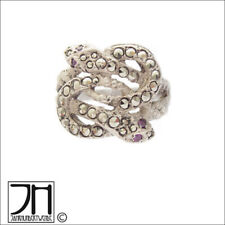 Vintage Silber Schlangen Ring