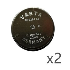 (2) VARTA CP1254 A3 3.7v