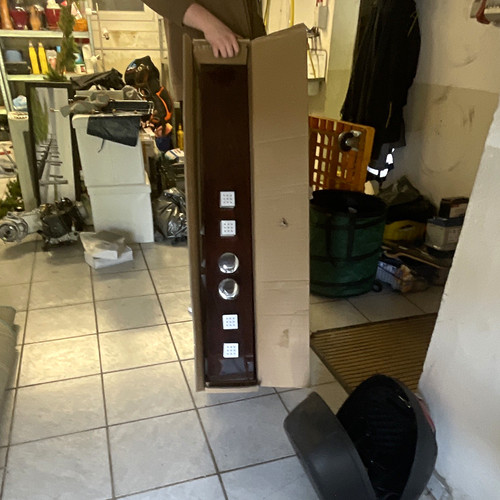 Duschpaneel aus glas - duschpaneel,