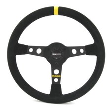 Momo Wildleder Sportlenkrad Modell MOD. 07 350mm schwarz black steering wheel vo