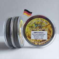 SoGo Angelschnur 8fach gefl./extrem geschmeidig /Ø0,20mm/grau/100-300m/TK 18,2kg