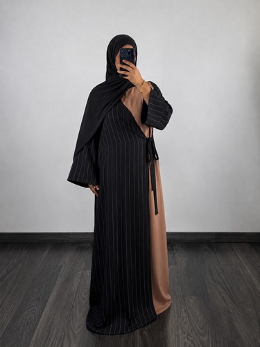 Trendige asmetrische abaya neu - trendige,