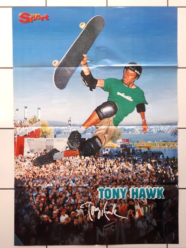 Bravo sport poster tony hawk - bravo,