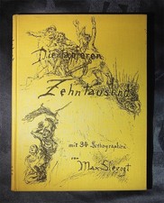 Die tapferen Zehntausend - 34 Lithographien v. Max Slevogt; Cassirer