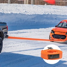 VEVOR Abschleppseil Abschleppgurt Zugseil Bergegurt Gurt Autos 2,4/6/9 m