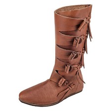 Wikinger stiefel jorvik - wikinger, braun