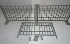 Bauzaun Set 1:22,5  Modellbau Diorama Gestaltung Deko Spur G Garteneisenbahn LGB