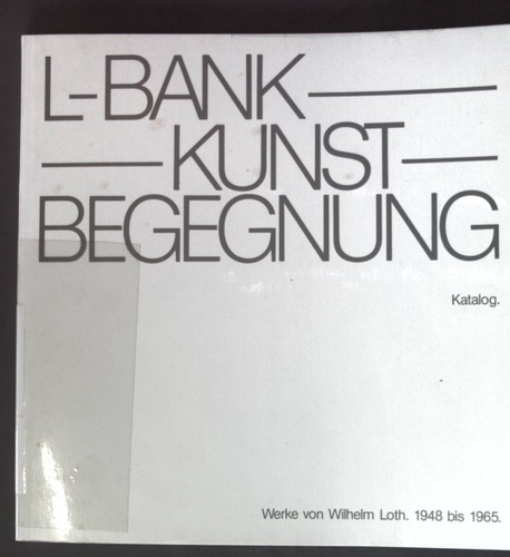 Bank kunst begegnung - l-bank, werke