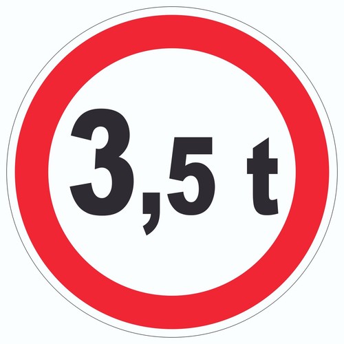 Durchfahrt verboten tonnen - 3,5,