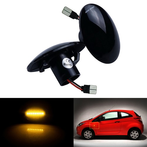 Led seitenblinker schwarz - 2x,