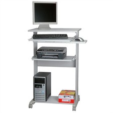 PC-Steh-Arbeitsplatz für die Arbeit im Stehen