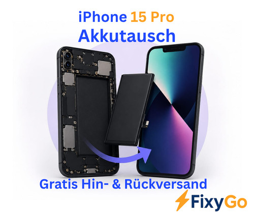 Iphone pro akku austausch - 15,