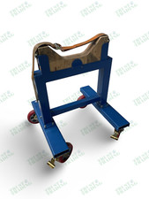 Rohrtransportwagen - variabler Rohrdurchmesser – Zurrgurt – robustes Fahrwerk