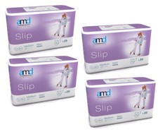 AMD SLIP (MAXI) Gr. Medium (M) Inkontinenz Windeln für Erwachsene - 4x20 St.