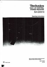 Technics Bedienungsanleitung