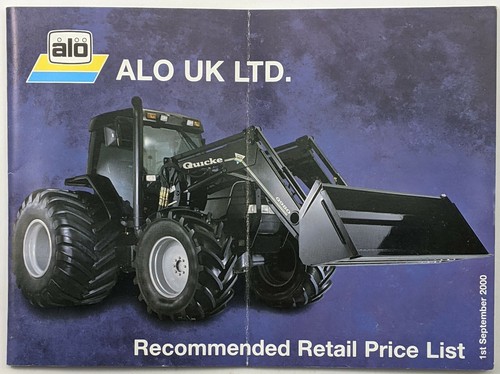 Alo ltd preisliste - alo, uk
