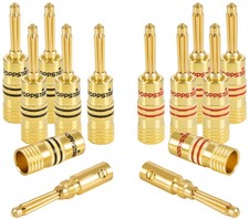 Poppstar 12x Bananenstecker