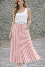 Rock Plisseerock  Faltenrock