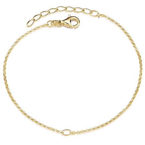 Materia charms armband - armband, gold