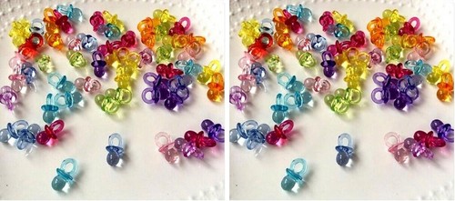 100 stück mini deko schnuller - stück,