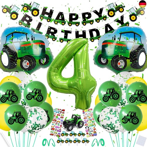 Traktor geburtstag deko - traktor, 4
