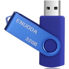 Eleganter USB Speicherstick 32GB mit Rotationsmechanismus und LED-Funktion