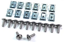 12 X Aprilia RSV 1000 Mille Rs Verkleidung Panel Bolzen Schrauben Edelstahl m5 &