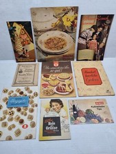 RAR Konvolut (9) Backrezepte Geleerezepte Pudding Dr. Oetker Knorr Mondamin