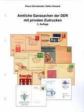 DDR Katalog Amtliche Ganzsachen mit Zudrucken 2024 3. Auflage, 676 Seiten