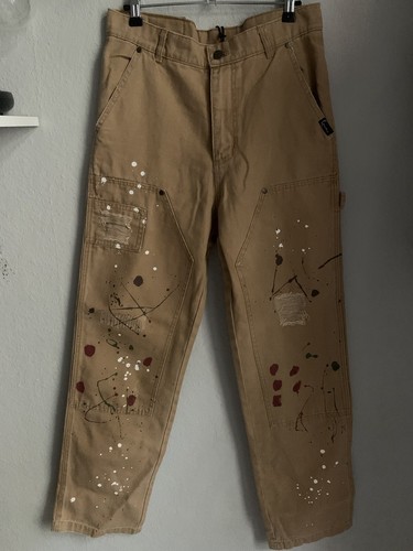 Beige braune karl kani jeans - kani,