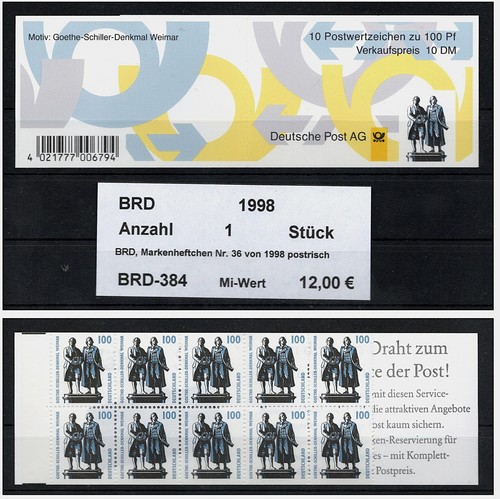 Brd briefmarken 1 - brd-briefmarken,,