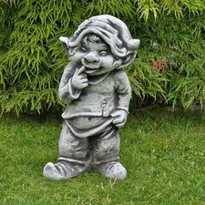 Steinfigur troll wichtel - steinfigur,
