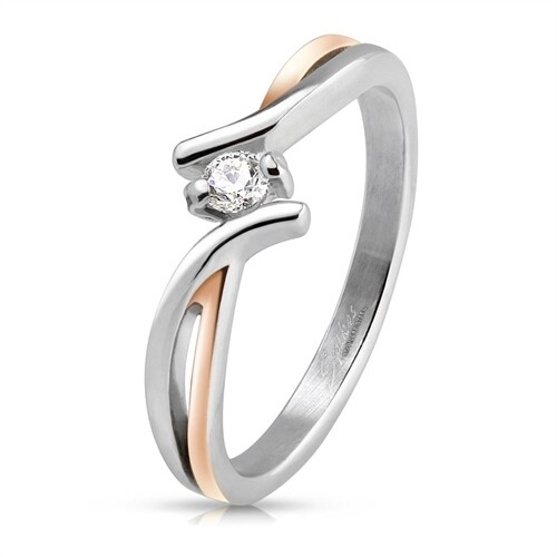 Edelstahl ring damen - edelstahl,