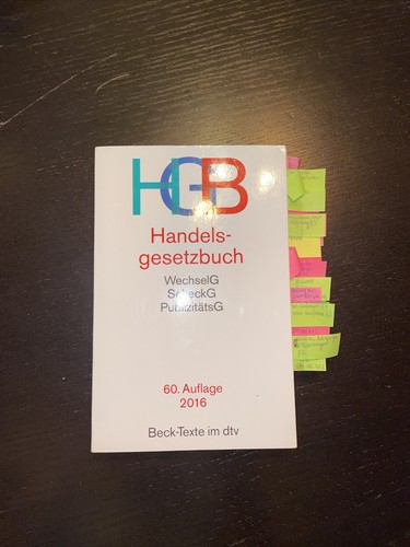 Hgb handelsgesetzbuch - hgb,