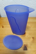 Tupperware Junge Welle 1 l Kanne Blau für Milch oder Saft 