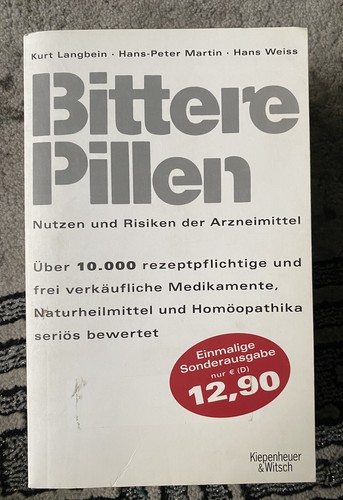 Bittere pillen von kurt - bittere,
