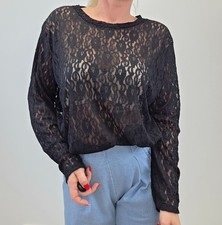 Spitzen Langarmshirt Damen