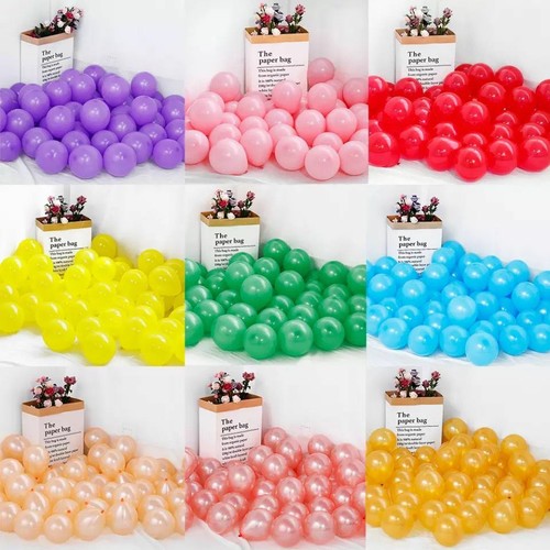 Perlenfarbene ballons - perlenfarbene,