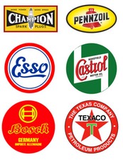 6St Gasoline Aufkleber Castrol