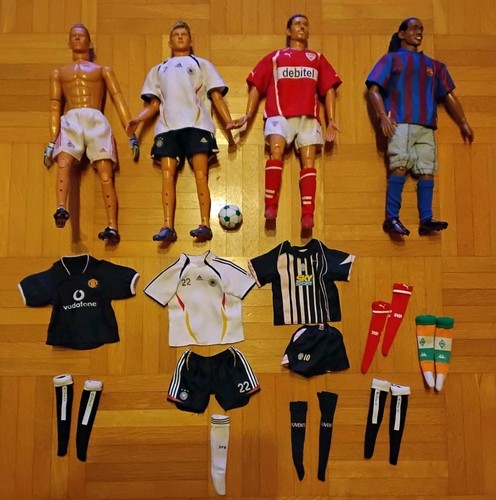 Fußball action figuren set - fußball,