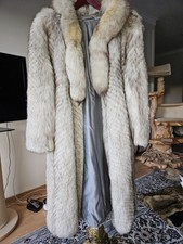 Blaufuchs Pelzmantel Gr. 36 Gebraucht