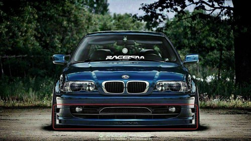 Bmw e46 coupe front - e46,