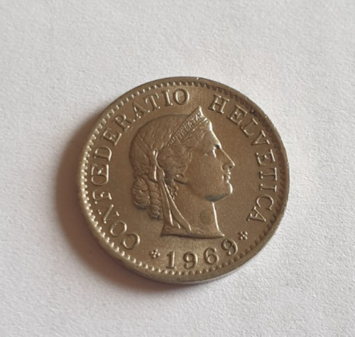 1969 schweizer franken - 1969, 5