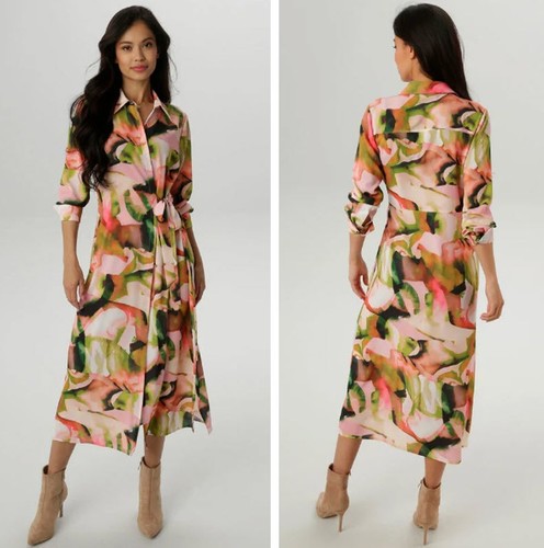 Neu sommerkleid stretch crepe - neu,