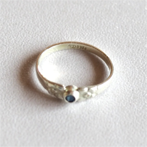 Zierlicher 925 silber ring - zierlicher,