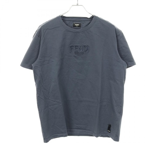 Fendi logo stickerei shirt - fendi,