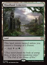 *MtG: 2x WOODLAND CEMETERY -