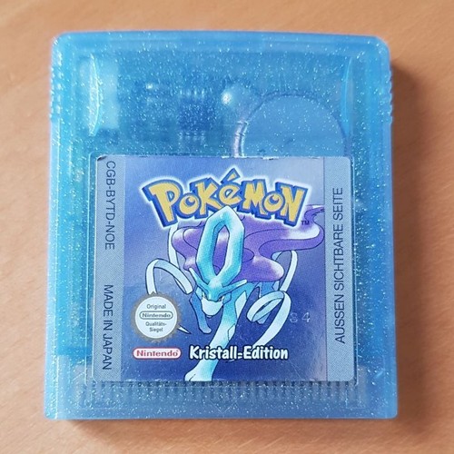 Gameboy pokemon kristall - gameboy,